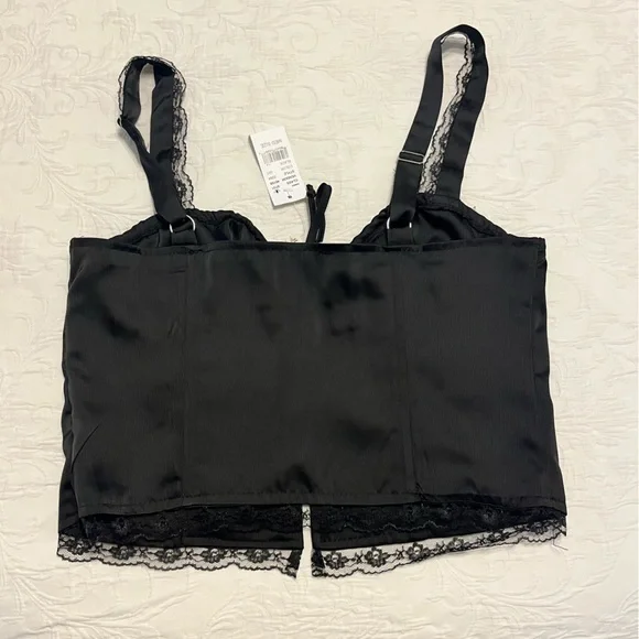 PacSun Lace Trim Bustier Tank Top - Picture 3 of 6